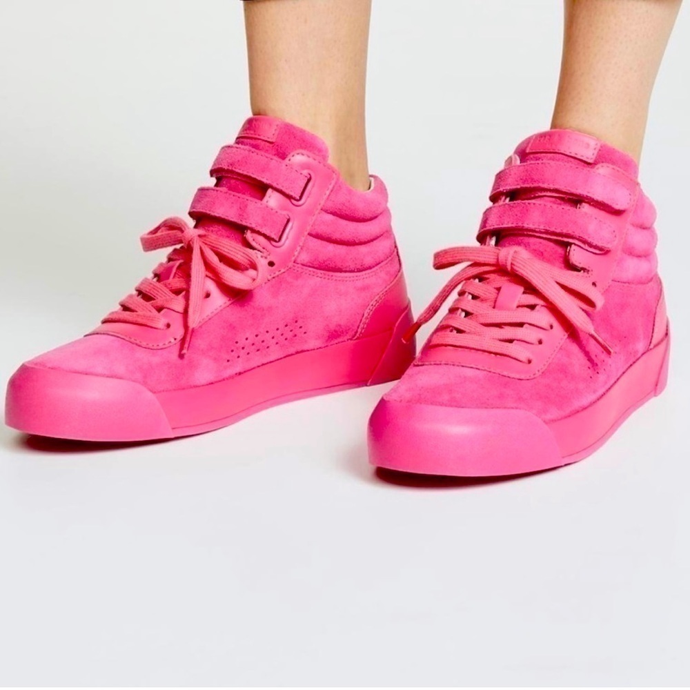 RAG AND BONE Nova Peony suede high top sneakers. Size 37. NWOT